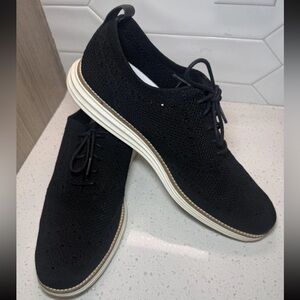 COLE HAAN  Men's ØriginalGrand Wingtip Oxford w/ Stitchlite™ Black Size 10
